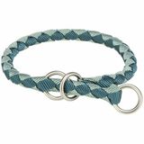 Trainingshalsband TRIXIE Halsband Hond Cavo Halfslip Petrol / Salie 25-31x1.2 cm