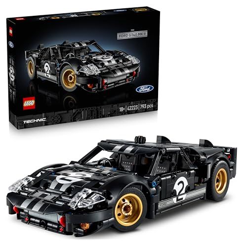LEGO Technic 1966 Ford GT40 MKII Racewagen - Vintage Auto Bouwpakket voor Volwassenen - 42223