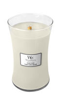 WoodWick Hourglass Large Geurkaars - Solar Ylang - Cylinder - White - 10.2cm