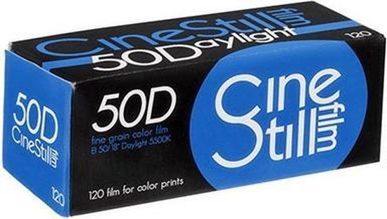 Cinestill Film Cinestill 50D 120 filmrol voor analoge fotografie - Middenformaat daylight film