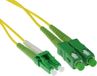 ACT RL2710 Glasvezel Patchkabel Duplex LSZH - LC/APC 8 SC/APC8 9/125µm OS2 - 10 meter