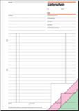 Sigel Formulierboek Leveringsbon met Ontvangstbewijs, A4, Zelfkopiërend, 2 x 40 vel
