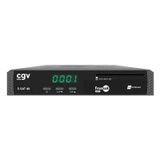 CGV E-SAT 4K Récepteur satellite UHD Noir