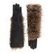 Roeckl Vingerhandschoenen 'Bowery' bruin/zwart