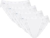 Sloggi Damesbroek (4 stuks), Wit, XXL