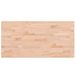 VidaXL Tafelblad rechthoekig 100x50x2,5 cm massief beukenhout