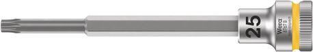 Wera 8767 B TORX® Zyklop bit-dop met 3/8\"-aandrijving, met extra slanke profielzone, TX 25 x 107 mm - 05003074001