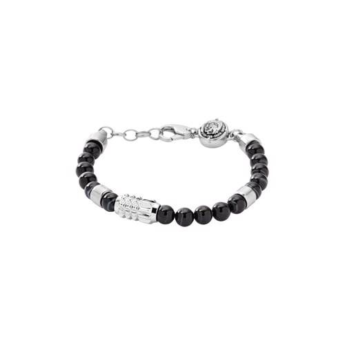 Diesel Kralenarmband DX0847040 Zilver