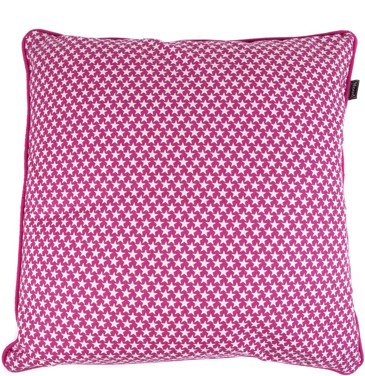 In the Mood Sterren Sierkussen 50 x 50 cm Fuchsia