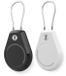Hurtel Serie - Waterdichte Apple AirTag Hoes - Stalen Kabel - 2 Stuks