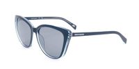 Skechers Sunglasses SE6294 90D 55 Blauw Kunststof Cat Eye Vrouwen