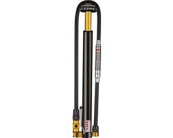 Lezyne Micro Floor Drive HPG Y11 - Fietspomp - Analoge drukmeter - Tot 11 bar - Presta en Schrader ventielen - Aluminium - Zwart