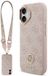 Guess - Hardcase 4G Strass Logo & Big Strap (GUHMP17SP4G4DCSP) - iPhone 17 - Rose