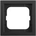 Busch-Jaeger Future Linear afdekraam inbouw - 1-voudig - verticaal/horizontaal - 80 x 80 x 11 mm - zwart