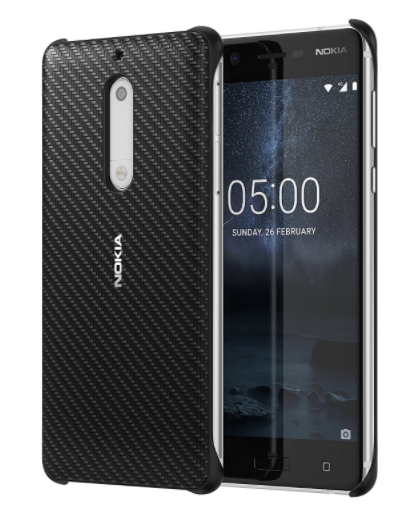 Nokia Carbon Fiber Design Case CC-803 zwart / 5