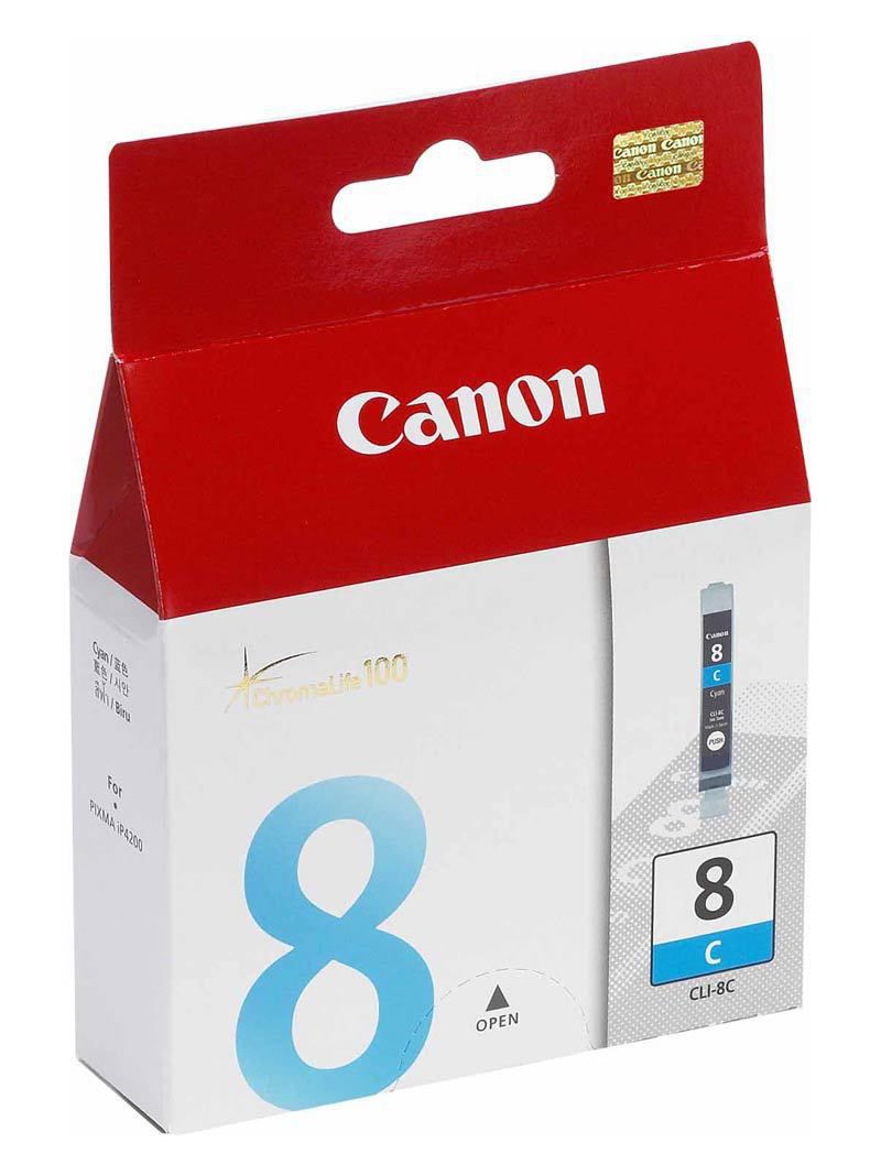 Canon CLI-8 C w/sec single pack / cyaan
