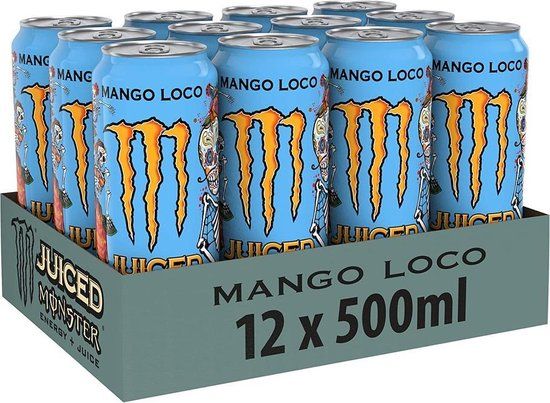 Monster Energy Monster Mango Loco - 12x 500 ml