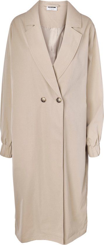 Noisy May Jas Nmsoffy Ls Trenchcoat Noos 27024250 Nomad/dtm Lining Dames Maat XS