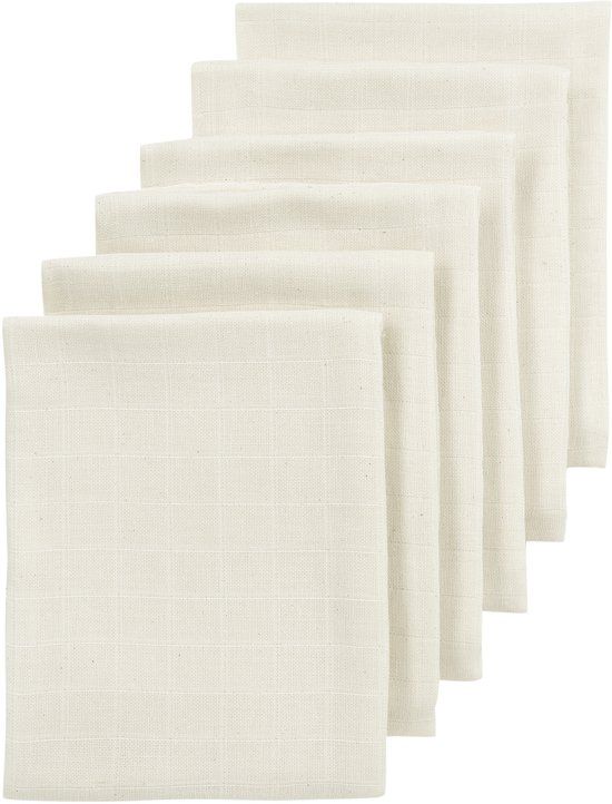 Meyco Baby Nature Hydrofiele Doeken - 6-Pack - 70x70cm