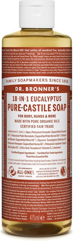 Dr. Bronner Liquid soap eucalyptus