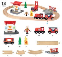BRIO Treinset bij de brandweer - 33815