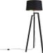 QAZQA Puros - Lampadaire LED intelligent et gradable de style champêtre