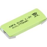 Mexcel HPE-F6-800 Speciale oplaadbare batterij Prismatisch U-soldeerlip NiMH 1.2 V 770 mAh 1 stuk(s)