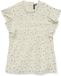 VERO MODA VMTRINE SL LACE TOP WVN NOOS Femme Chemisier XS Coton Manches courtes Col rond Décontracté Femme Snow White