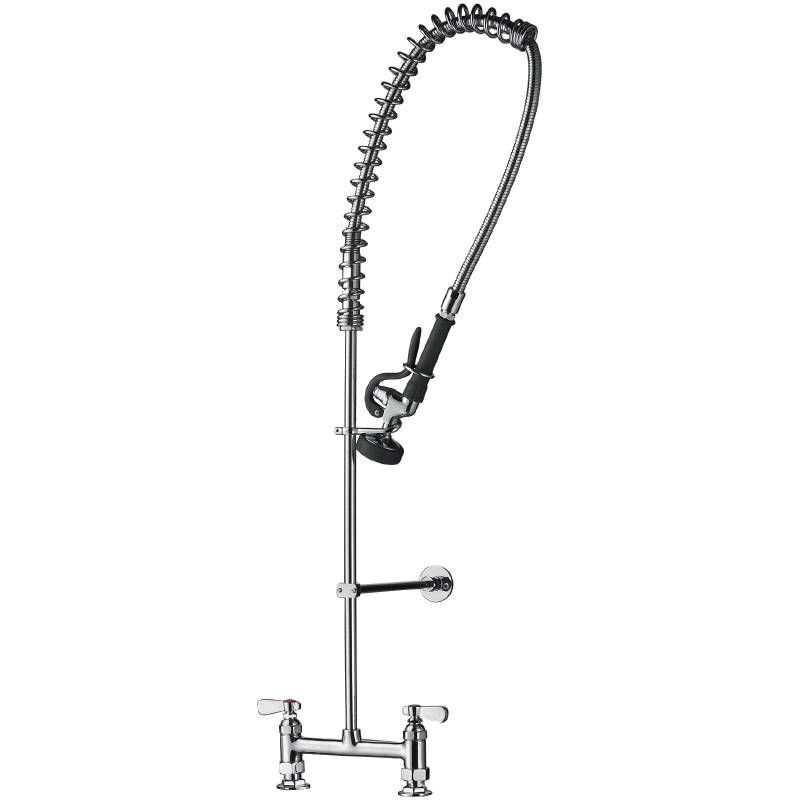 Vogue Flexibele Voorspoeldouche met Dubbele Kraan - 0005598422272
