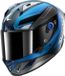 Shark Aeron Mekarium Helm - Integraalhelm - Zilver/blauw - Maat M