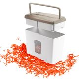 Genie 440 X II BR P4, papierversnipperaar met deeltjesversnipperaar, 9 liter opvangvolume en automatische start-stop, compacte voor thuis of op kantoor
