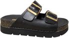 Rohde 6330 90 Slippers Zwart Leer Dames