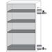 Asecos Armoire ignifuge 90 minutes s-classic90 porte-porte - bac de rétention