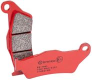 Brembo 07hd21 Type Sa plaquettes de frein frittées rouge