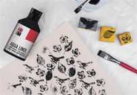 Marabu aquarellino-drukinkt, wit, 250 ml