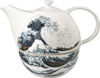 Goebel Theepot met warmer - Porselein - De Golf - 1,2L