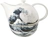 Goebel Theepot met warmer - Porselein - De Golf - 1,2L