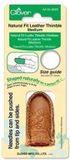 Clover Leren Vingerhoed Medium - Bruin