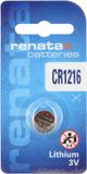 Renata Lithium Batterij - Knoopcel - CR1216 - 1 stuks - 3V