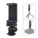 Puluz Pince pour téléphone PU417 avec griffe et fixation pour trépied de 1/4