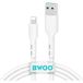 BWOO Cable USB - Lightning 1m 3A White X172L