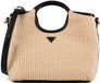 GUESS schoudertas Kirsten Mini Satchel Natural / Black beige