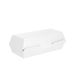 50 Thepack 50 stuks schelpen "Hot Dog" 230 g/m2 23,2 x 9 x 6,3 cm, wit, nano-micro