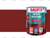 Baufix-Fixza BAUFIX Express Dekkende lakverf Scandinavisch rood 2,5 Liter