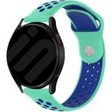 Strap-it Samsung Bracelet sport Galaxy Watch 6 Classic 43mm (aqua/bleu)