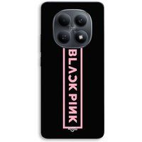 Blackpink Hoesje voor Xiaomi Redmi Note 15 5G Blackpink VIP-tickets Blackpink-logo Zwarte voorkant Maniacase