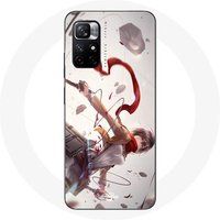 Geval Redmi Note 11 5G Mikasa Ackerman aanval van de Titanen Manga Maniacase