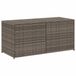 VidaXL Tuinbox Grijs Polyrotan 120x50x56 cm
