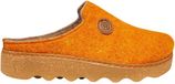 Rohde Dames Foggia-D Clog Pantoffel Vilt PU Zool 6122 21 geel