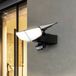 Lindby - solar buitenlamp - met dimmer - 2 lichtpunten - Kunststof - H: 20.8 cm - zwart, opaal - Inclusief lichtbronnen